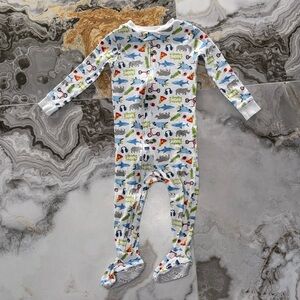 Fun Print Footie Pajama